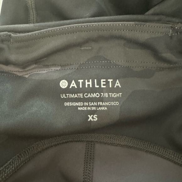 Altheta Ultimate Stash Pocket 7/8 Camo Tight Legging Size XS Workout Compression - Picture 5 of 6